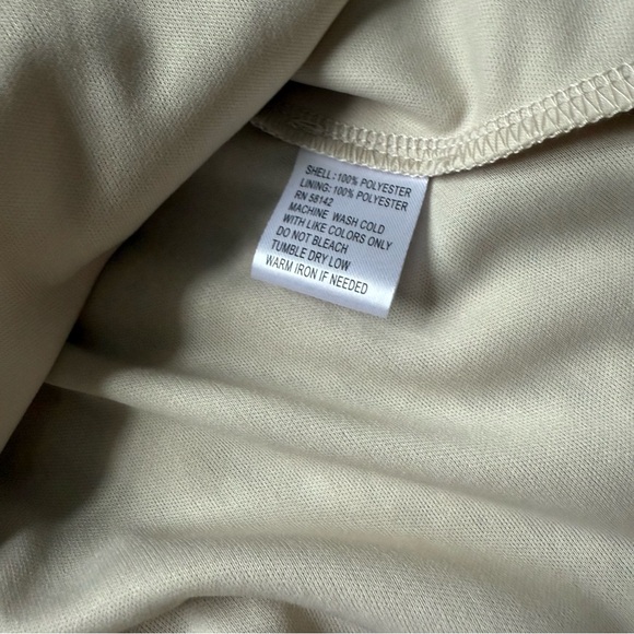 London Times Beige Lace Dress 4 - Picture 9 of 10